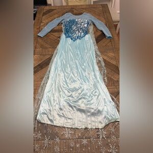 Women’s light blue Disney Princess Elsa costume from Frozen size small